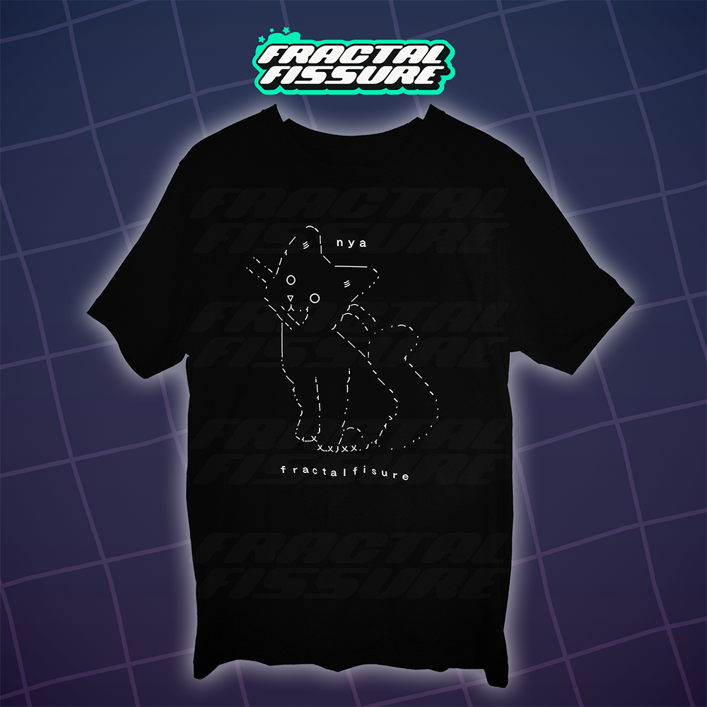 ASCII Nya Kitty Jersey Tee