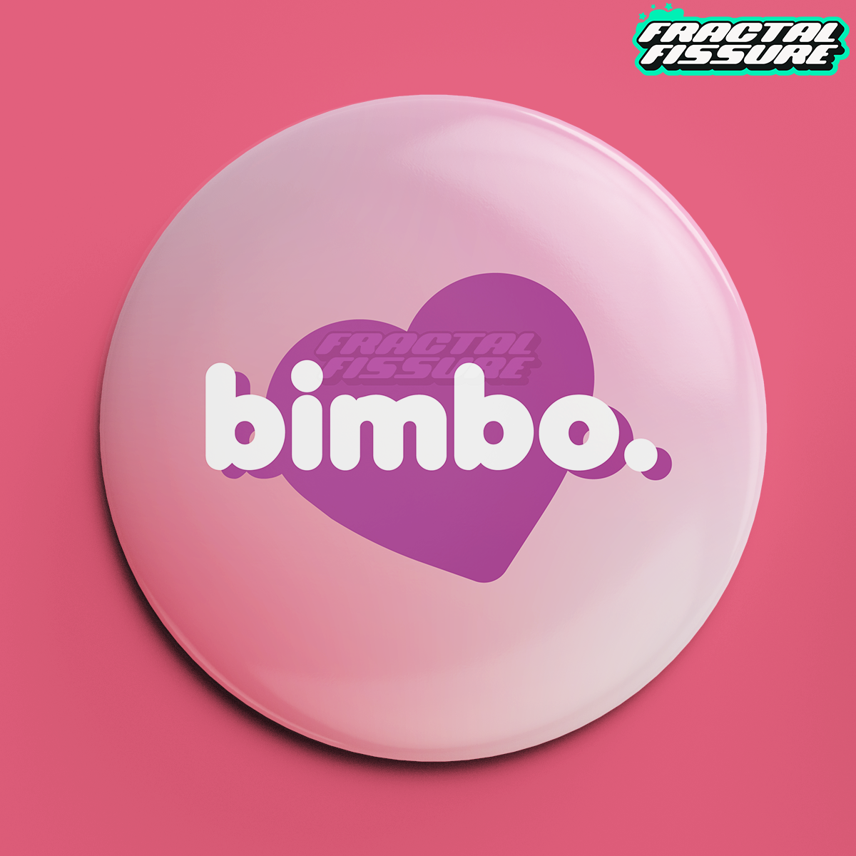 bimbo. Button