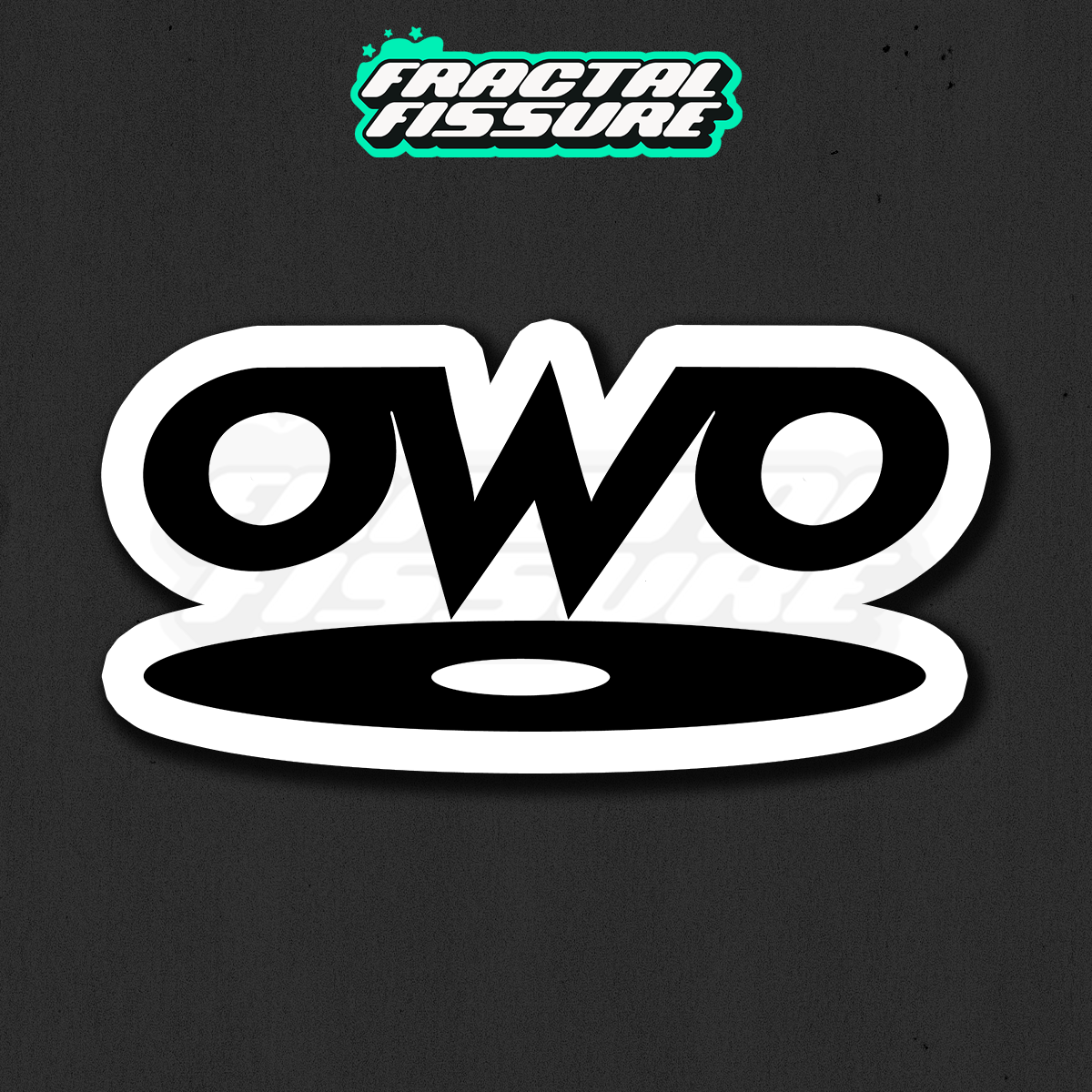 OWO Disc Parody Sticker