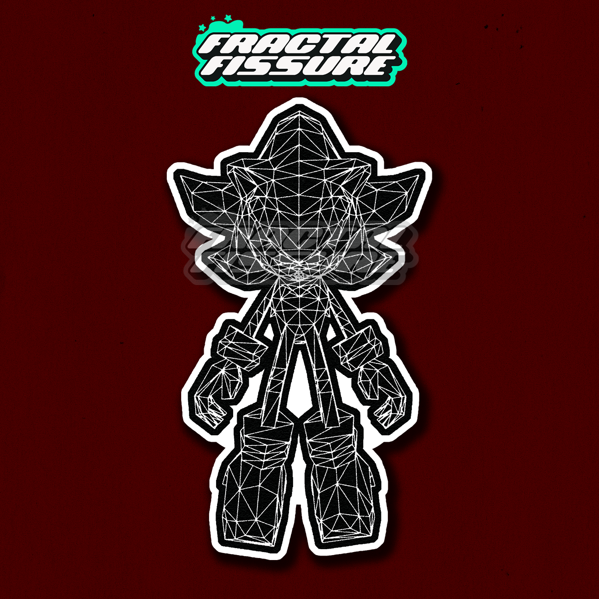 PROJECT SHADOW Wireframe Sticker